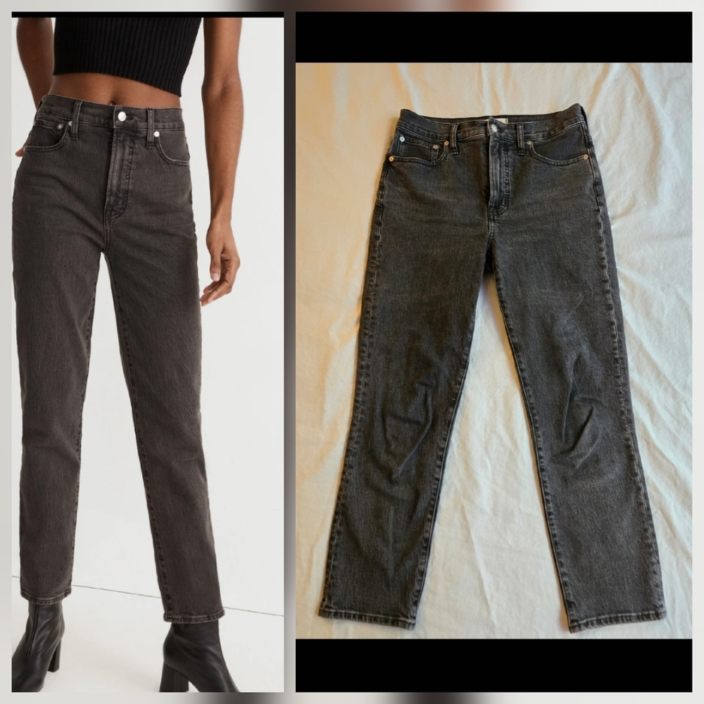 Madewell The Perfect Vintage Jean 90s Tapered Leg Mom Jeans Lunar Wash